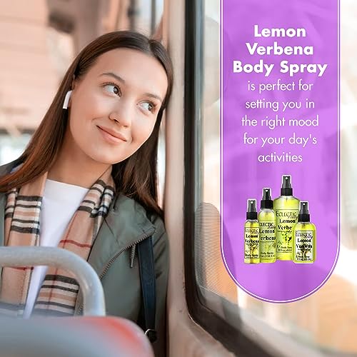 Eclectic Lady Women's Fresh Lemon Verbena Scent Body Mist 8 Oz - Image 4