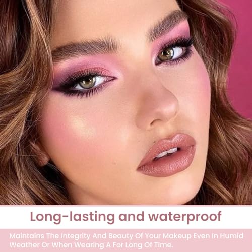 30 Shades Matte Shimmer Eyeshadow Palette High Pigment Eye Makeup Primer Powder - Image 3