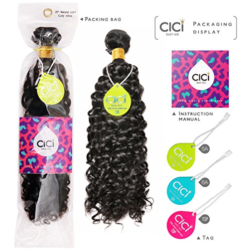 14 Inch 5A Brazilian Virgin Deep Wave Hair Weave Bundle Natural Color - Image 7
