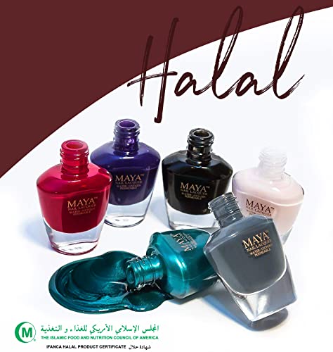 Quick Dry Red Gel Nail Polish 0.4 fl oz Breathable Cruelty-Free Halal Kit - Image 4
