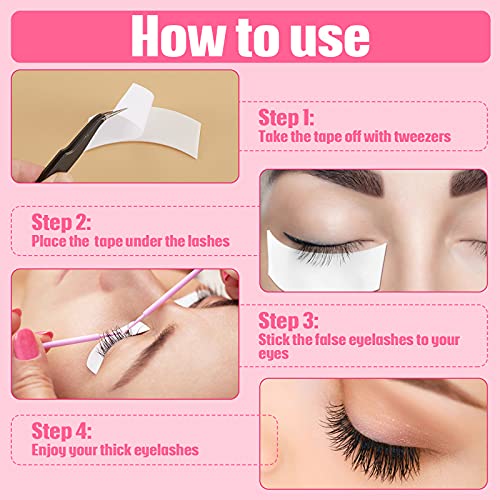 Professional 300 Foam Eyelash Extension Supply Tapes, 1 Roll - Image 3