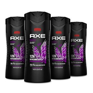 AXE Excite Crisp Coconut & Black Pepper Men's Body Wash 16 oz 4 Pack