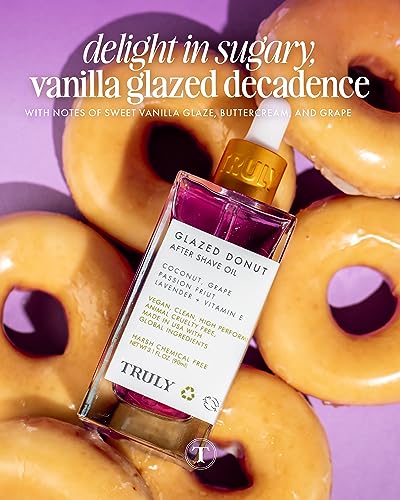 Truly Beauty Glazed Donut After Shave Oil - Razor Bumps Treatment for Women, Razor Bump and Ingrown Hair Treatment for Bikini Area - 3.1 OZ - Image 4
