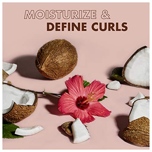 SheaMoisture Curl Mousse Coconut and Hibiscus & Fair Trade Sulfate Free Coconut Hibiscus Curl & Style Milk with Silk Protein & Neem Oil For Thick, Defined, Curly Hair 8 oz - Image 7