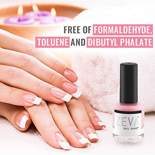 Nail Guard - Professional 7 Free Vegan Finger & Toe Nail Strengthening Polish - No Chip Clear Matte Coat - Nail Hardener for Natural Fingernail & Toenail Growth for Men & Women - Image 4