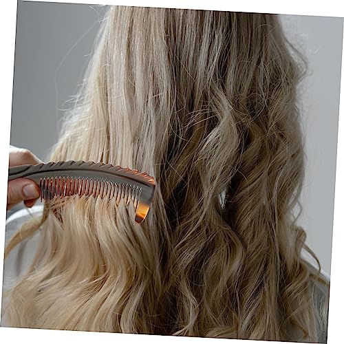 Handmade Buffalo Horn Anti-static Travel Comb for Hair and Scalp Massage - Image 8