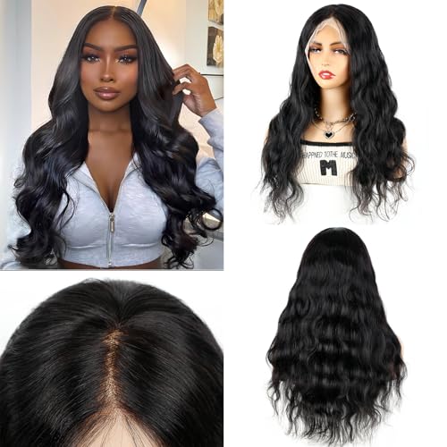 Body Wave Lace Front Wigs Human Hair 13x4 HD Lace Front Wigs Human Hair 180% Density Wigs For Women Lace Frontal Glueless Wigs Human Hair Pre Plucked With Baby Hair 26inch - Image 4