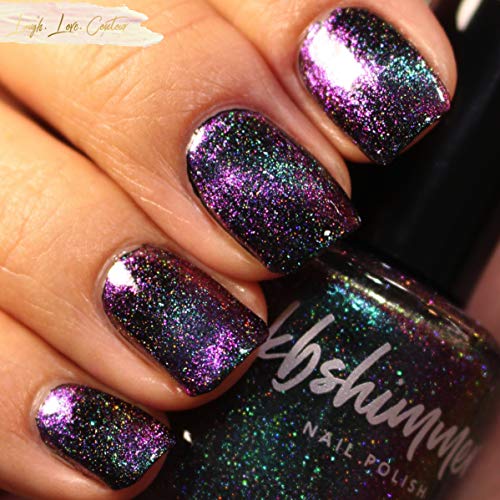 KBShimmer Universal Appeal Multichrome Magnetic Flakie Nail Polish 0.5 oz Full Sized Bottle - Image 9