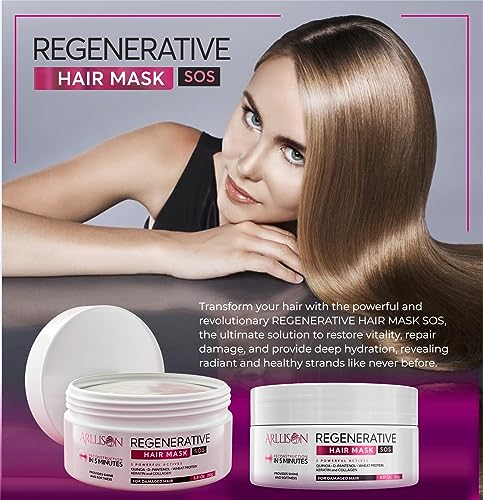 Leave-In Molecular Repair Hair Mask for Damaged Hair- Luxurious Deep Conditioner Treatment for Dry, Damaged Hairs - Promotes Growth, Shine, and Softness - Hair Care Solution (8 OZ) - Image 7