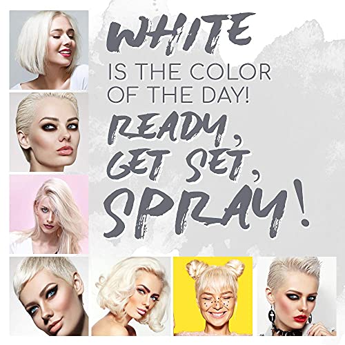 Punky Temporary Hair Color Spray, Siberian White, Non-Damaging, Quick Drying Hair Dye Instant Vivid Hair Color, 3.5 oz, 2-Pack - Image 7