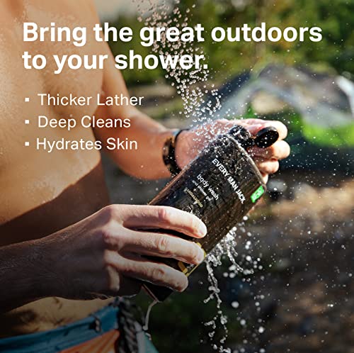 Every Man Jack Nourishing Sea Minerals + Citron Mens Body Wash for All Skin Types - Naturally Derived Ingredients - Cleanse and Hydrate Skin with Coconut and Glycerin - 24oz 2 Bottles - Image 2