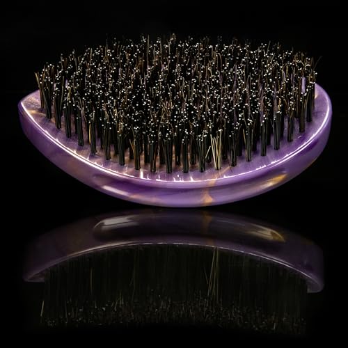 Torino Pro Curve Wave brush #234 - Curved Shower brush Hard bristles - Hard wave brush for dry brushing and wash and styles- Reinforced 360 wave brush great for wolfing - Image 4