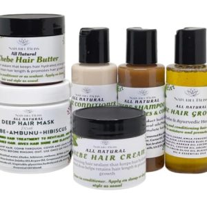 Chebe Hair Growth Kit Vegan Lemon Formula for Stronger Healthier Hair 8oz