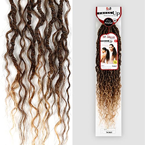 Bobbi Boss 20-Inch Nu Locs Deep Boho Ponytail Hair Extension for Stylish Looks - Image 4