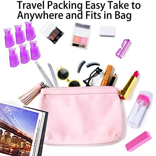 Qdsuh 500 Nail Polish Remover Pads and Clips Kit for Effortless Salon-Quality Removal - Image 6