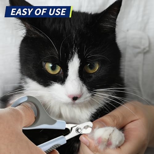 WePet Small Animal Nail Clippers, Compact Grey/Blue, Professional Grooming Tool - Image 5