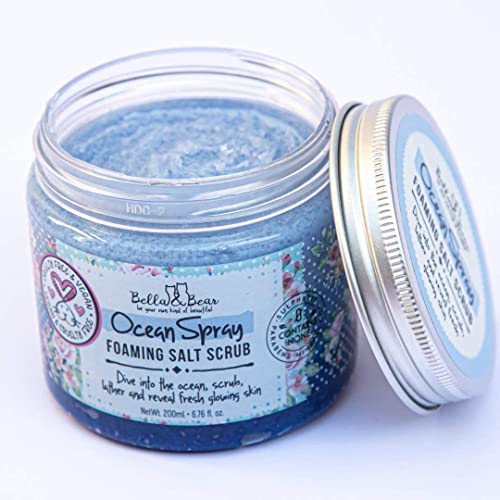 Bella & Bear Ocean Spray Sugar Scrub 6.7oz Vegan Exfoliating No Sulphates Parabens - Image 8