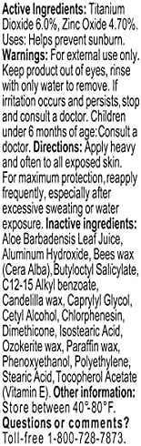 SolRX MINERAL SPF 50 Sunscreen Stick for Face - Zinc Oxide Sunsceen Stick, Clear, Non-Greasy - Image 6