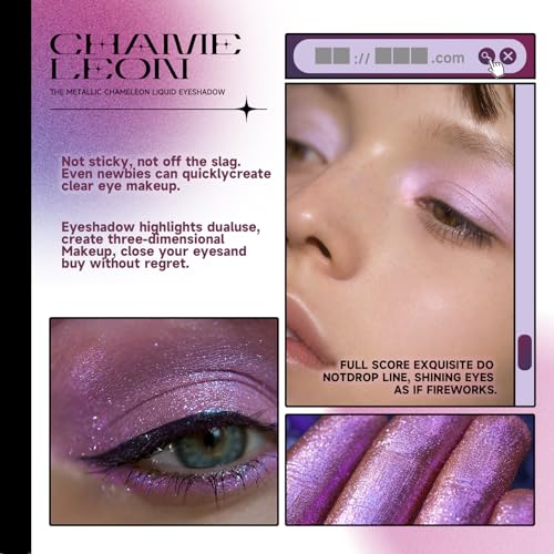 4 Piece Glitter Eyeshadow Set for Women Girls Vibrant Colors Long-Lasting Formula - Image 8