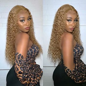REMY Hair Color #27 Brazilian Human Hair Bundle Honey Blonde Bundle Kinky Curly Unprocessed Hair Extension