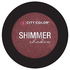 CITY COLOR Cosmetics Metallic Shimmer Eyeshadow | Vibrant, Bold, Beautiful Pigmented Makeup (Marsala)