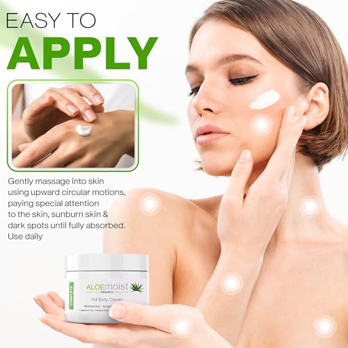 Aloe Vera 8 oz Anti-Aging Body Lotion for Deep Hydration and Skin Repair - Image 6