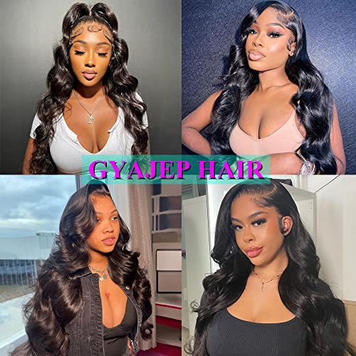 14 Inch 150% Density Remy Human Hair Body Wave 360 Lace Frontal Closure - Image 7