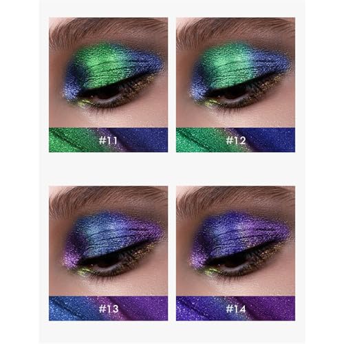 Shimmer Eyeshadow Makeup Liquid Eyeshadow Pearl Eye Shadow Longwearing Flake-Proof Multi-Dimensional Eye Looks Quick Dry Waterproof One-Swipe Coverage Lightweight Warehouse Sale Clearance - Image 6