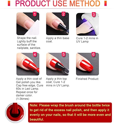 Glow in the Dark Gel Nail Polish,15ml Soak Off UV Luminous Effect Gel Polish,Fluorescent Bright Lacquer Salon DIY At Home Neon Green - Image 6