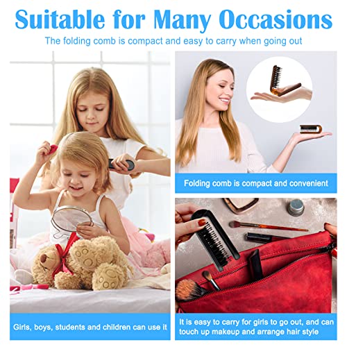 Compact Travel Hair Brush for All Genders, Lightweight & Portable for Easy Styling - Image 6