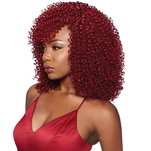 Outre Synthetic Hair Crochet Braids X-Pression Braid 3C- Whirly Loop (6-PACK, 1B) - Image 4