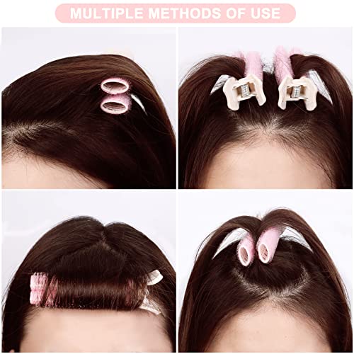 Volumizing Hair Clips, Root Clips for Hair Volume, Velcro Hair Clips, Volumizing Clips for Women, Fluffy Hair Volumizer Clips, Clips Barrettes Styling, DIY Instant Hair, Volumizing Roller Clips, Hair Root Volume Clip (8Pcs) - Image 5