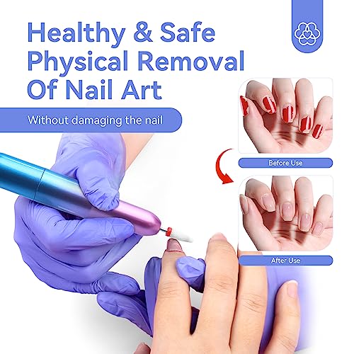 Saviland Portable Electric Nail Drill and Liquid Latex for Nails - Image 6