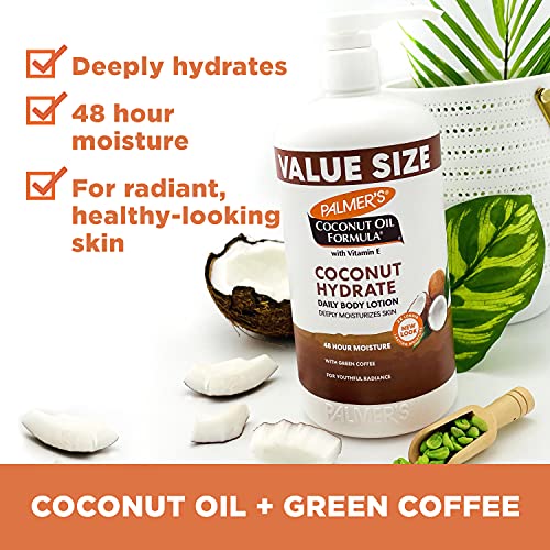 Palmer's Coconut Oil Formula Body Lotion for Dry Skin & Cocoa Butter Formula Skin Therapy Moisturizing Body Oil with Vitamin E, 5.1 Ounces - Image 3