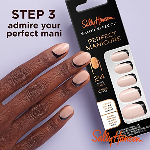 Sally Hansen French Twist 30-Count Press-On Nails Kit Easy Application - Image 7