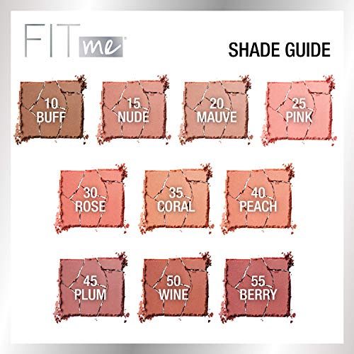 Maybelline Fit Me Loose Finishing Powder + Fit Me Blush Makeup Bundle, Includes 1 Setting Powder in Dark and 1 Blush in Berry - Image 6