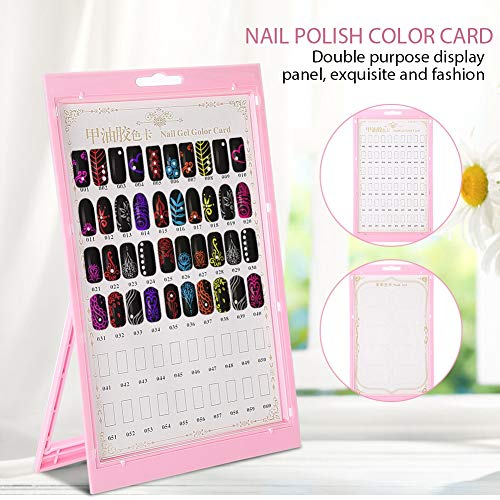 Nail Gel Display, Nail Polish Color Card For Storaging Various Kinds Of Nail Polish, For Beauty Salon And Home Use(#1) - Image 3