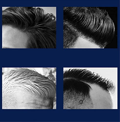 Homezore Hair Styling Gel, 2-In-1 Hair Wax Gel, 2 in 1 Hair Wax Gel with Comb, Long Lasting Fluffy Men Fast Build Hair Salon Styling Gel (2PCS) - Image 6