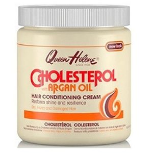 Queen Helene Cholesterol Hair Creme Argan Oil 15 oz Set of 3