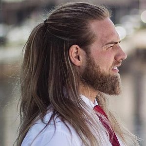 12" Long Hair Men's Toupee Hair Replacement Systems Swiss Lace Front Natural Hairline Hairpieces Thin Skin PU V-looped 10"x8" Base Size (#4 Medium Brown Color)