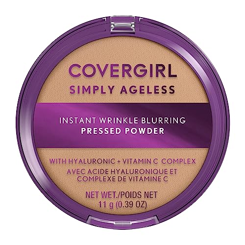 COVERGIRL Olay Simply Ageless Foundation Creamy Natural 0.44 Oz Pressed Powder Buff Beige 0.39 Oz - Image 5