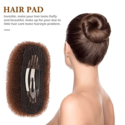 Hair Volume Hair Bumps For Volume Insert 3 Pack Bump It Up Volume Hair Clips For Women Bump It Hair Accessory Hair Padding For Updos Do Beehive Hair Base Charming Hair Style Tool - Image 3