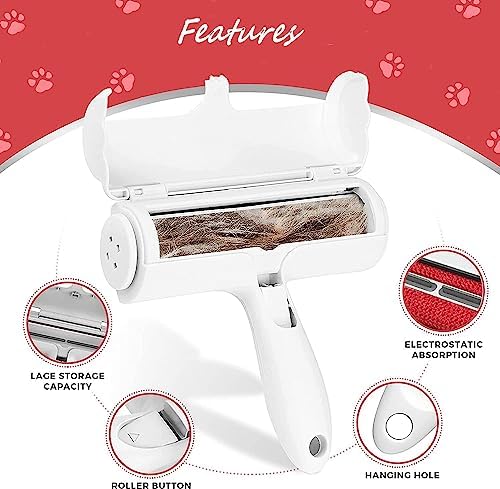Pet Hair Remover Brush for Dogs and Cats, Reusable Furniture and Carpet Tool - Image 5