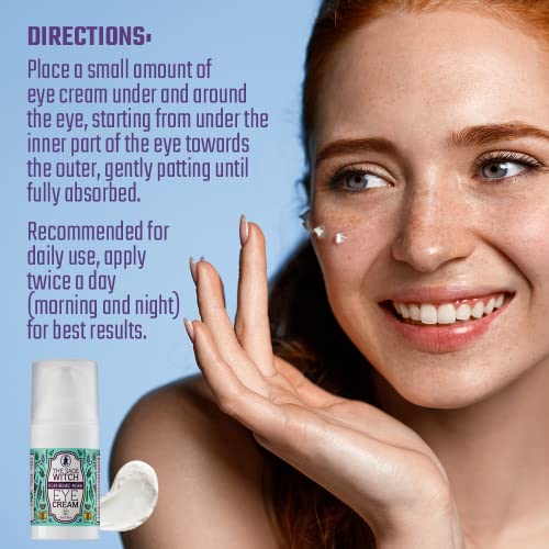 Spirit Nest All Natural Organic Eye Cream For Dark Circles And Puffiness Anti-Wrinkles - The Sage Witch - Image 2