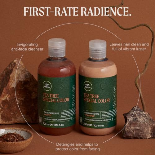Tea Tree Special 16 oz Color-Safe Conditioner for Color-Treated Hair Detangles and Conditions - Image 6