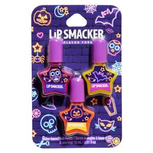 Lip Smacker Neon Halloween Nail Polish Trio Set 3 Festive Colors