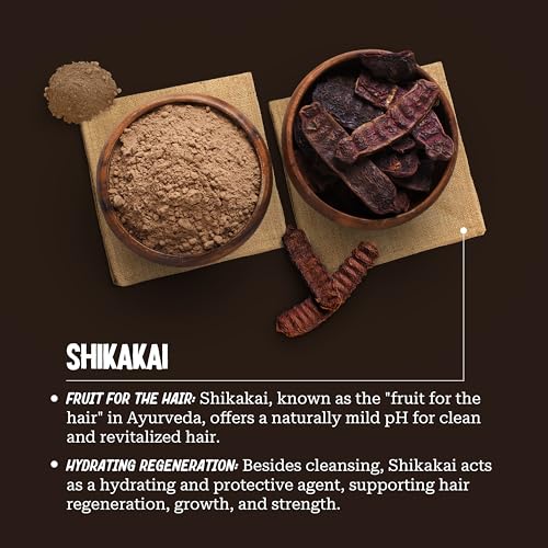Shikakai Restorative Leave-In Conditioner - Herbal Remedy For Dry Scalp and Strands - Moisturizing, Scalp-Cooling Spray - Planet-Friendly, Bio-Sourced Formula and Packaging - 5 Oz - Image 5