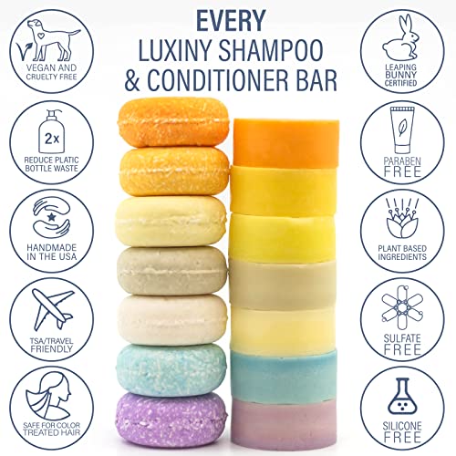 Natural Shampoo Bars for Hair, Made in USA, Up to 60 Washes of Vegan, Sulfate Free Shampoo, Use at Home & a Travel Shampoo – All Hair Types (Bay Rum) - Image 7