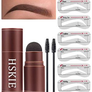 Eyebrow Stamp Stencil Kit Dark Brown Brow Stamp And Shaping Kit Brow Stamp Kit Waterproof Eyebrow Brow Stamp Kit Light Brown