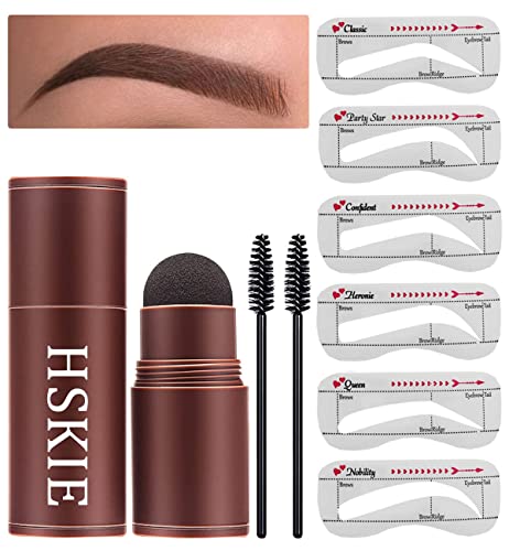 Eyebrow Stamp Stencil Kit Dark Brown Brow Stamp And Shaping Kit Brow Stamp Kit Waterproof Eyebrow Brow Stamp Kit Light Brown